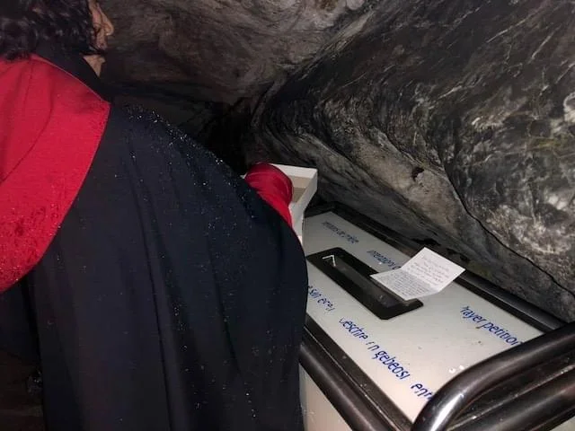 Imagem da Gruta de Lourdes